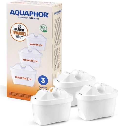 Maxfor+H filterpatronen B100-25 voor hard water, 3 stuks