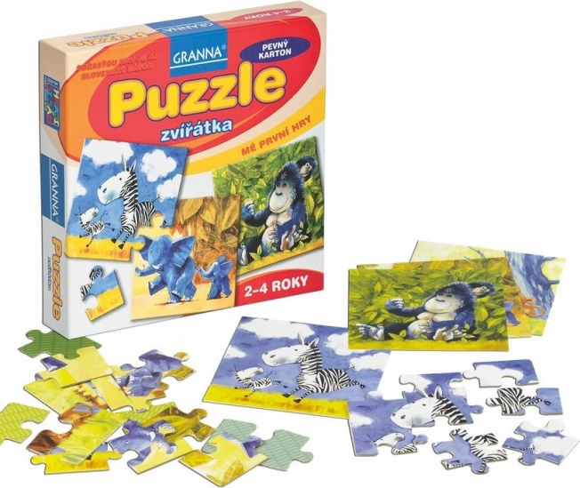 Granna puzzel dieren – mijn eerste legpuzzels voor kinderen