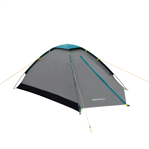 NILS Camp toeristentent Nightfall voor 2 personen grijs/blauw