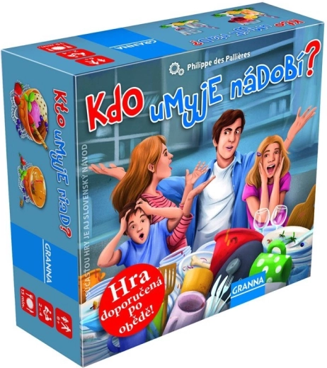 Gezelschapsspel Granna Wie doet de afwas?