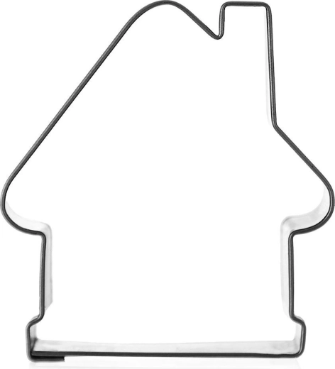 RVS uitsteekvorm huisje 5,5 cm