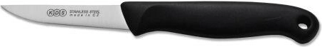 Keukenmes met opwaarts puntig lemmet 75 mm van roestvrij staal