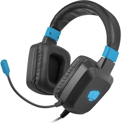 Gaming-headset FURY raptor zwart-blauw