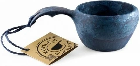 Kupilka set Blue – beker 370 ml en spork 205