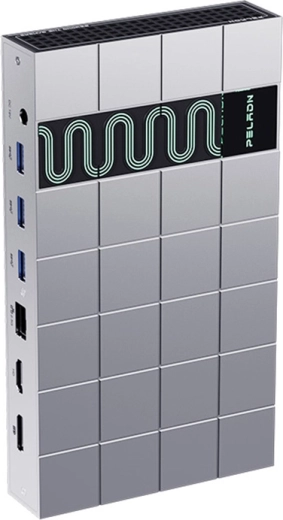 Peladn G2E Thunderbolt 5-dockingstation zilver
