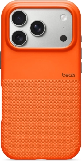Beats Rugged beschermhoes met MagSafe en camerabediening voor iPhone 17 Pro – oranje Sierra Nevada