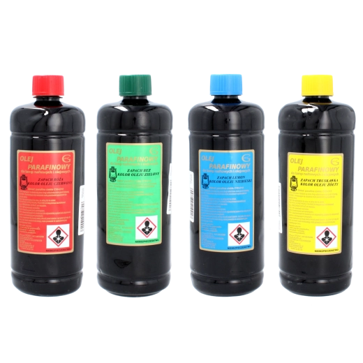 Paraffine-olie voor lampen 1 l – mix van kleuren en geuren