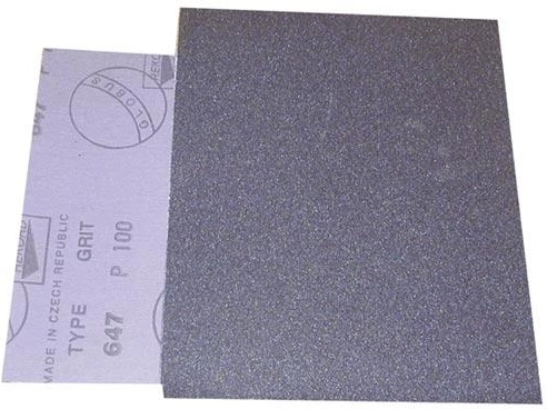 Schuurdoek voor metaal en hout, korrel 240, 230 × 280 mm