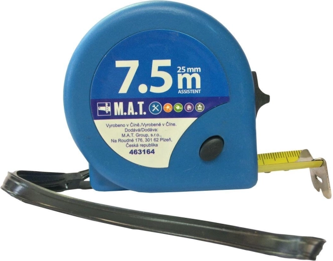 Rolmaat 7,5 m × 25 mm ASSISTENT