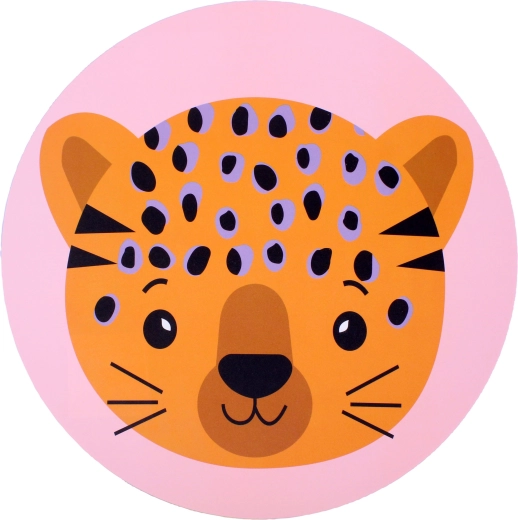 Kinder placemat van plastic Toro panter 38 cm