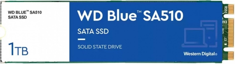 SSD-schijf WD Blue 1 TB M.2 2280 (SATA)