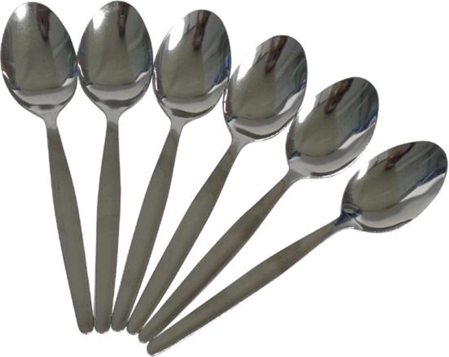 Scandinavie theelepels, set van 6 stuks