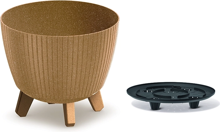 Bloempot Lamia Eco Wood 23,2 cm naturo eco