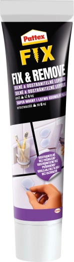Pattex Fix & Remove transparante lijm 44 g