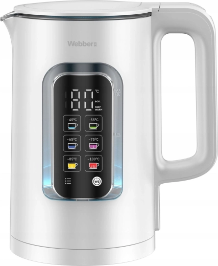 Waterkoker met temperatuurregeling 1,5 l WEBBER ELIYA