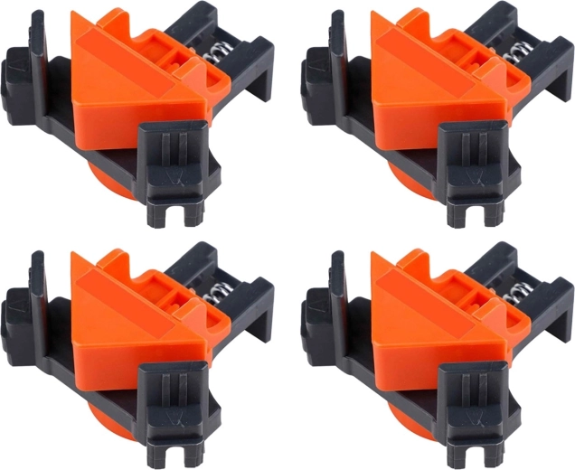 Renew Force hoekklemmen voor een rechte hoek 90° met veermechanisme (4 stuks)