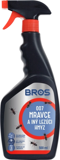 Bros spray 007 tegen mieren en kruipend ongedierte 500 ml