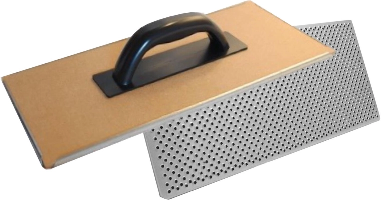 Schraper voor oude pleister 400 × 180 mm hout en staal met kunststof handgreep