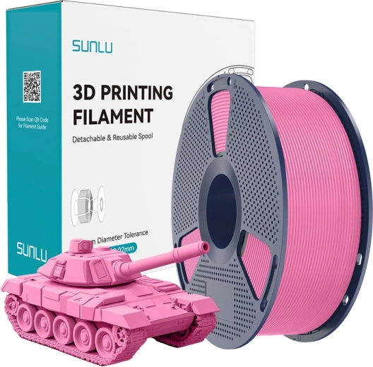 Sunlu PLA+ high-speed filament roze
