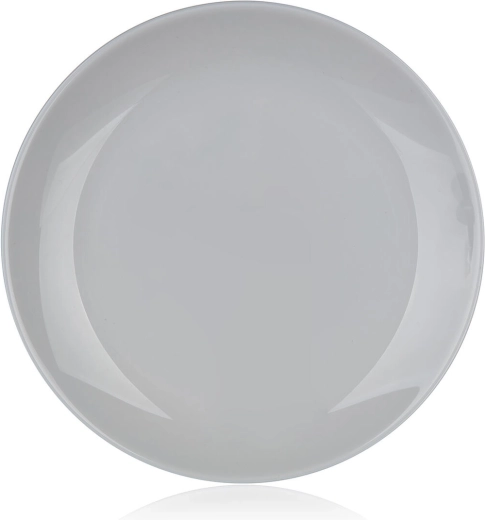 Dessertbord DIWALI 19 cm grijs glas