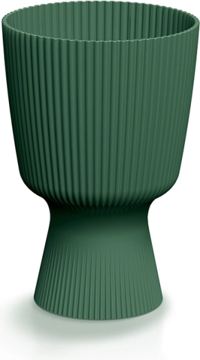 Bloempot Milly Round 14,6 cm donkergroen