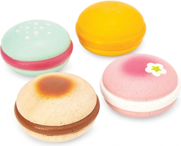 Houten macarons LE TOY VAN Honeybake – set van 4 stuks