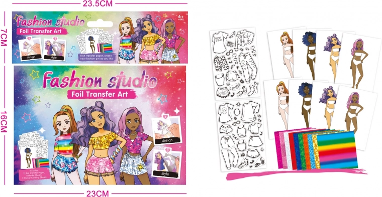 Ontwerpersportfolio met modellen en sjablonen