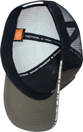 Pentagon Wills truckerpet van twill, zwart