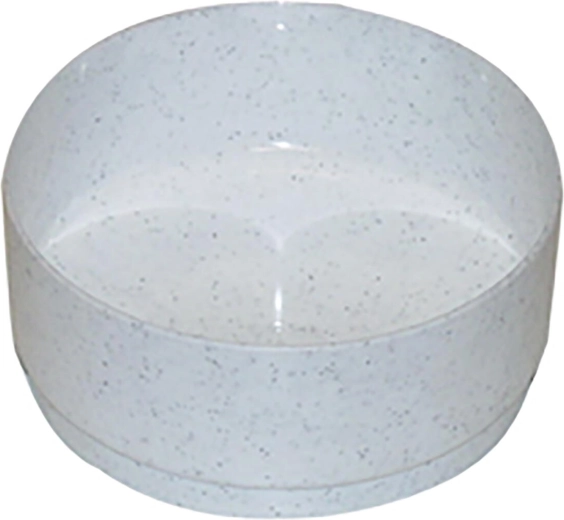 Plastic compoteschaaltje 10 cm – mix van kleuren