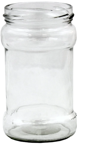 Glazen weckpot 314 ml met hals 66 mm