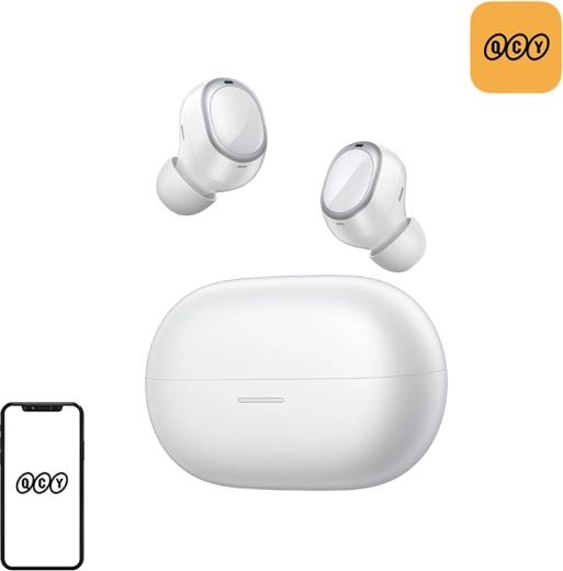 Draadloze oordopjes QCY MeloBuds A30 wit