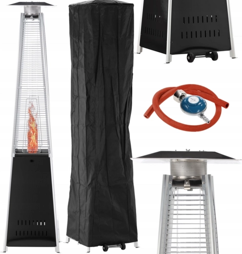 Gas terrasverwarmer pyramide 227 cm GARDENLINE
