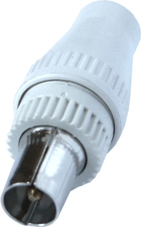 Solight rechte antenneconnector COAX type Italië, 10 stuks