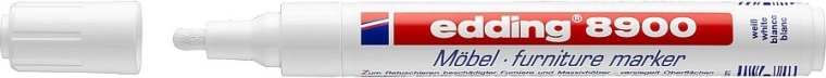 Meubelreparatiestift Edding 8900 wit