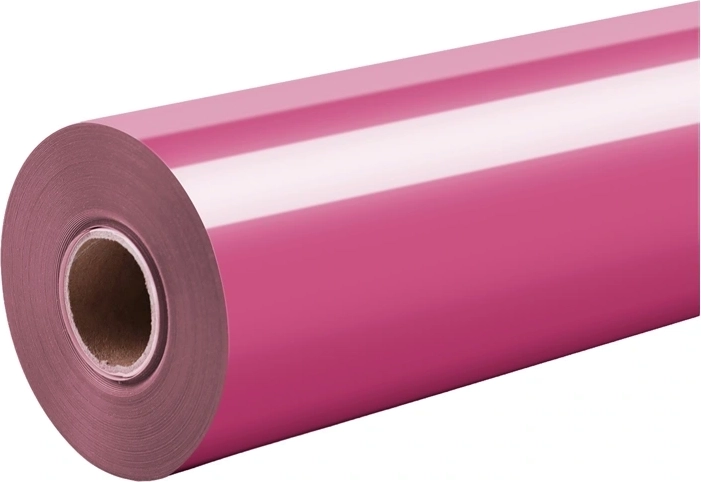 HTVRONT Pure thermotransferfolie 30,5 cm × 1,8 m roze