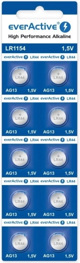 Alkalinebatterijen EverActive LR44 LR1154