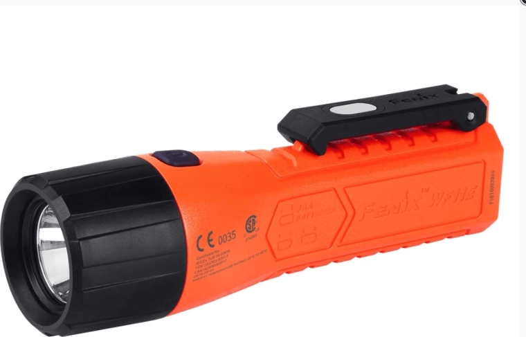 Fenix WF11E antistatische ATEX zaklamp voor explosieve omgevingen 200 lm