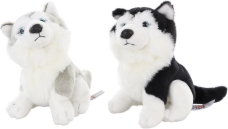 Pluchen husky 15 cm