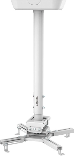 Plafondbeugel voor projector met arm 595–895 mm, wit