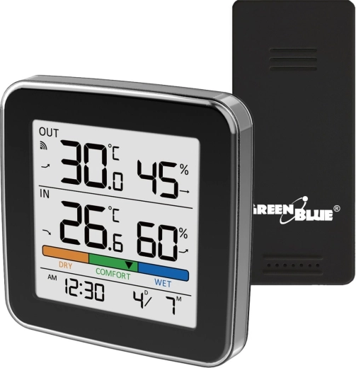 Draadloos weerstation GreenBlue GB169