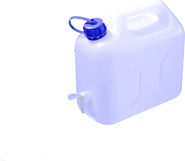 Jerrycan met kraantje 5 l van voedselveilig kunststof