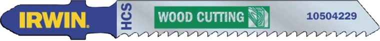 Set decoupeerzaagbladen IRWIN HCS T101BR, 100 mm, voor hout, 5 stuks