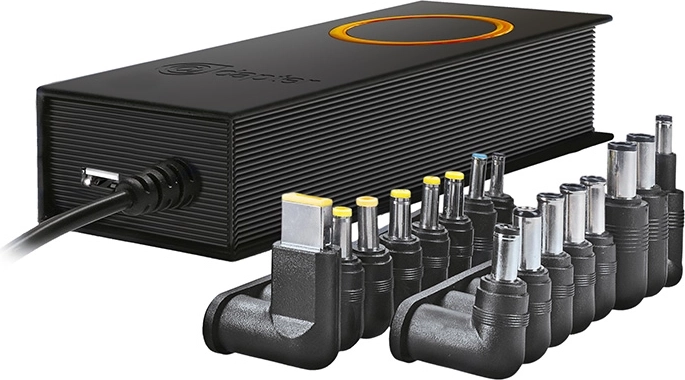 Solight universele voedingsadapter voor laptops 90 W met 16 aansluitstukken