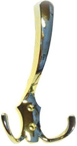 Kapstokhaak Romana I 77 × 130 mm messing