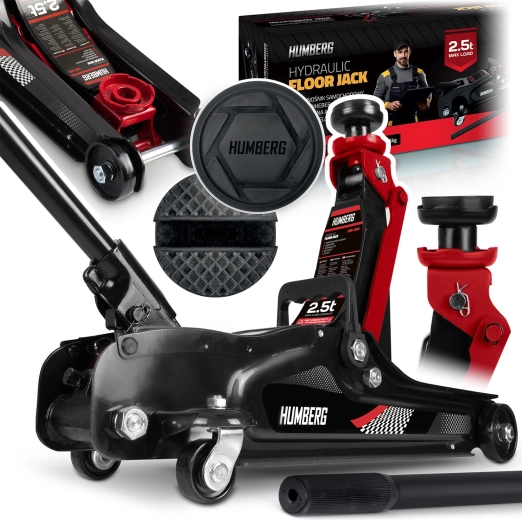 Laagprofiel hydraulische verrijdbare krik 2,5 t HUMBERG HM-380