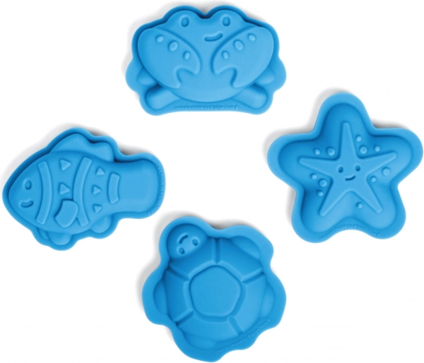 Siliconen zandvormpjes Ocean – BIGJIGS TOYS