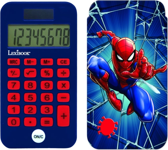 Zakjapcalculator SPIDER-MAN met beschermklep