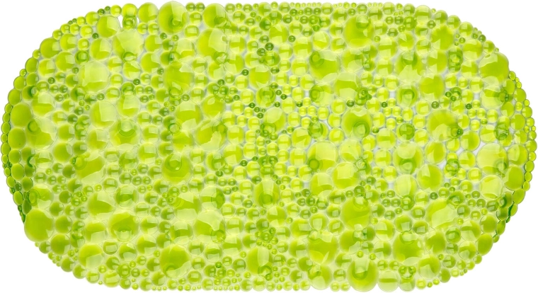 Antislip badmat Mermaid 64 × 34 cm – transparant groen