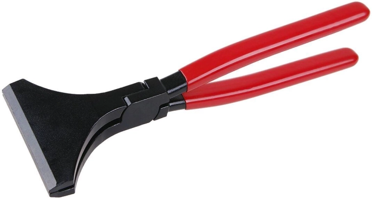 FESTA plooitangen voor loodgieterswerk, recht 95 mm