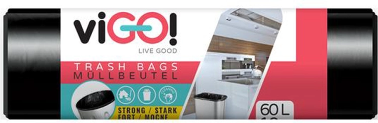 Vuilniszakken 60 l VIGO DeLuxe, 10 stuks
